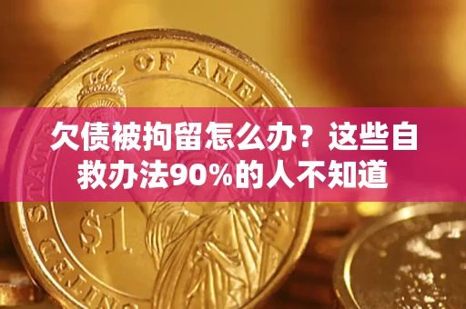 北京欠债被拘留怎么办？这些自救办法90%的人不知道