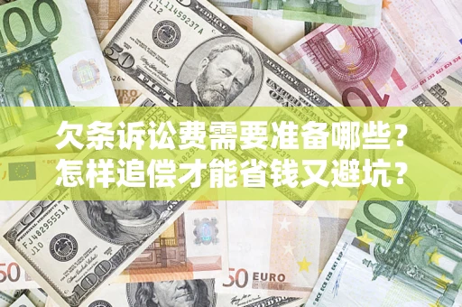 北京欠条诉讼费需要准备哪些？怎样追偿才能省钱又避坑？
