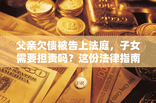 北京父亲欠债被告上法庭，子女需要担责吗？这份法律指南必须看完