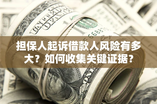 北京担保人起诉借款人风险有多大？如何收集关键证据？