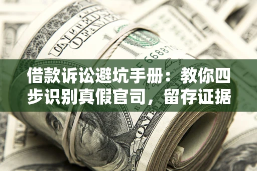 北京借款诉讼避坑手册：教你四步识别真假官司，留存证据不踩雷